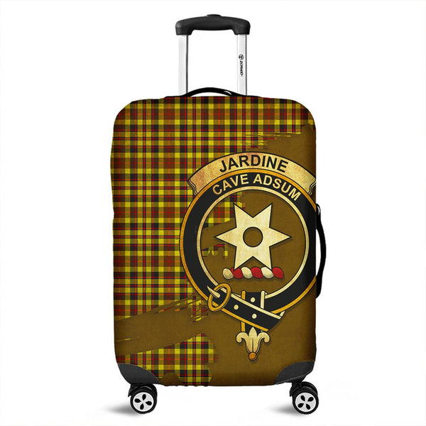 Jardine Tartan Crest Luggage Cover Oldest Style