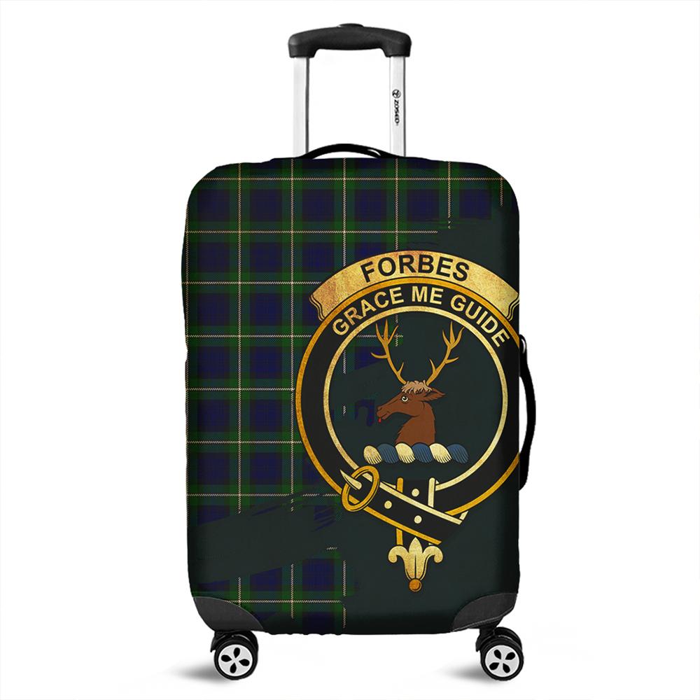 Forbes Modern Tartan Crest Luggage Cover Oldest Style