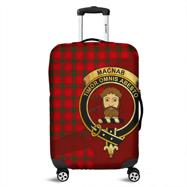 MacNab Modern Tartan Crest Luggage Cover Oldest Style