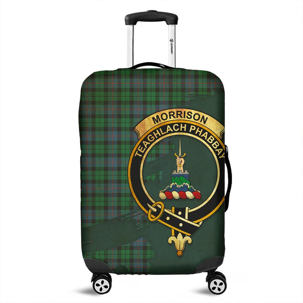 Morrison Ancient Tartan Crest Luggage Cover Oldest Style