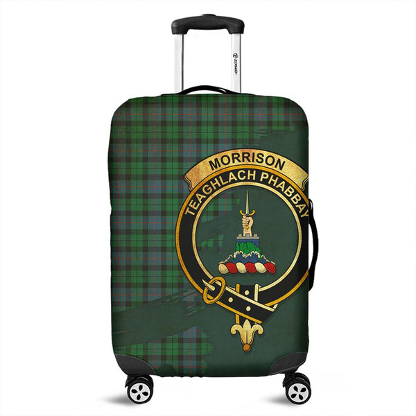 Morrison Ancient Tartan Crest Luggage Cover Oldest Style