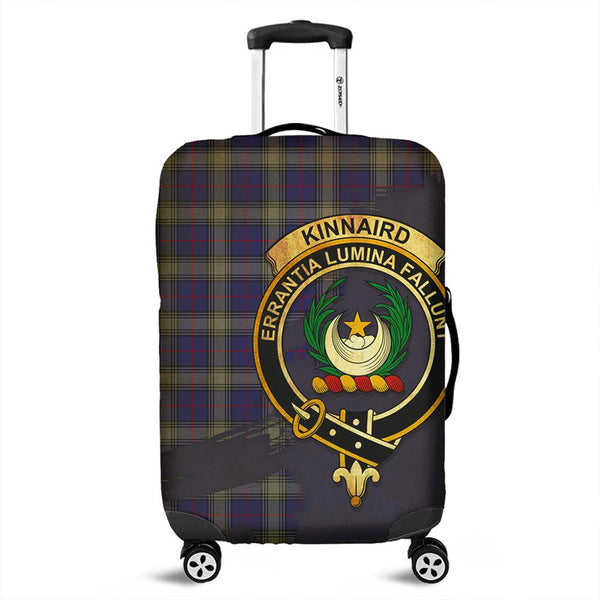 Kinnaird Tartan Crest Luggage Cover Oldest Style