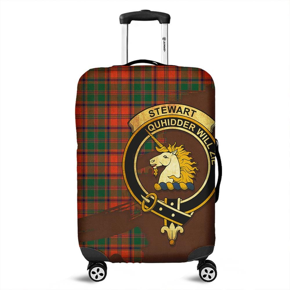 Stewart of Appin Ancient Tartan Crest Luggage Cover Oldest Style