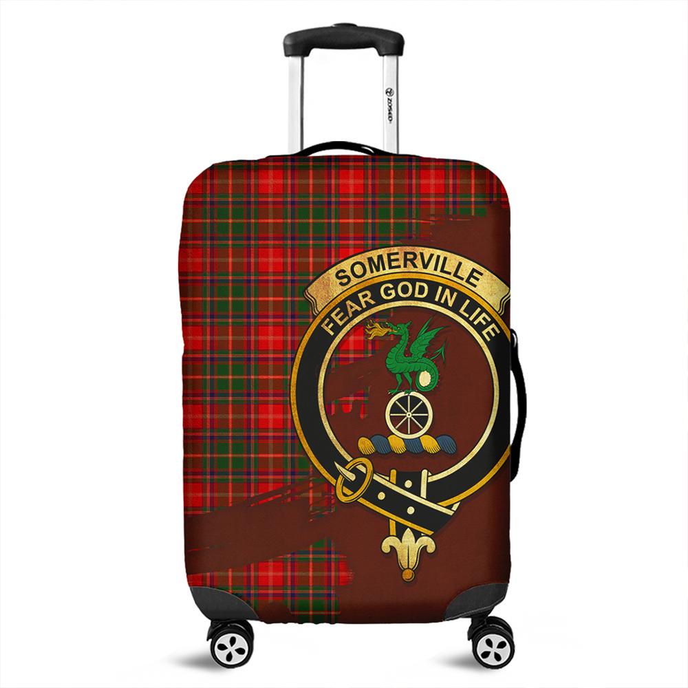 Somerville Modern Tartan Crest Luggage Cover Oldest Style