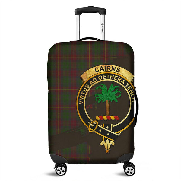 Cairns Tartan Crest Luggage Cover Oldest Style