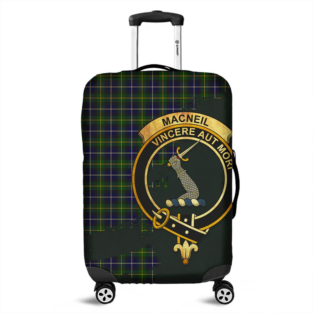 MacNeill of Barra Modern Tartan Crest Luggage Cover Oldest Style