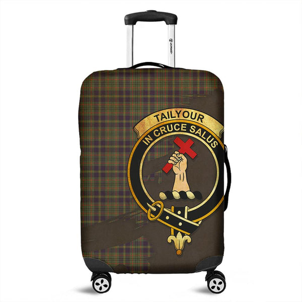 Tailyour Weathered Tartan Crest Luggage Cover Oldest Style