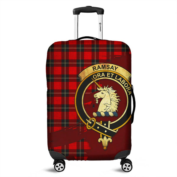 Ramsay Modern Tartan Crest Luggage Cover Oldest Style