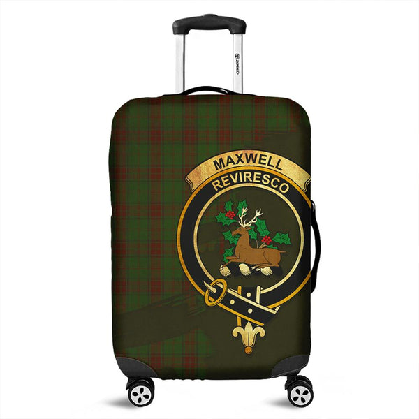 Maxwell Hunting Tartan Crest Luggage Cover Oldest Style