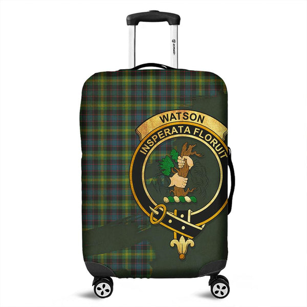 Watson Ancient Tartan Crest Luggage Cover Oldest Style