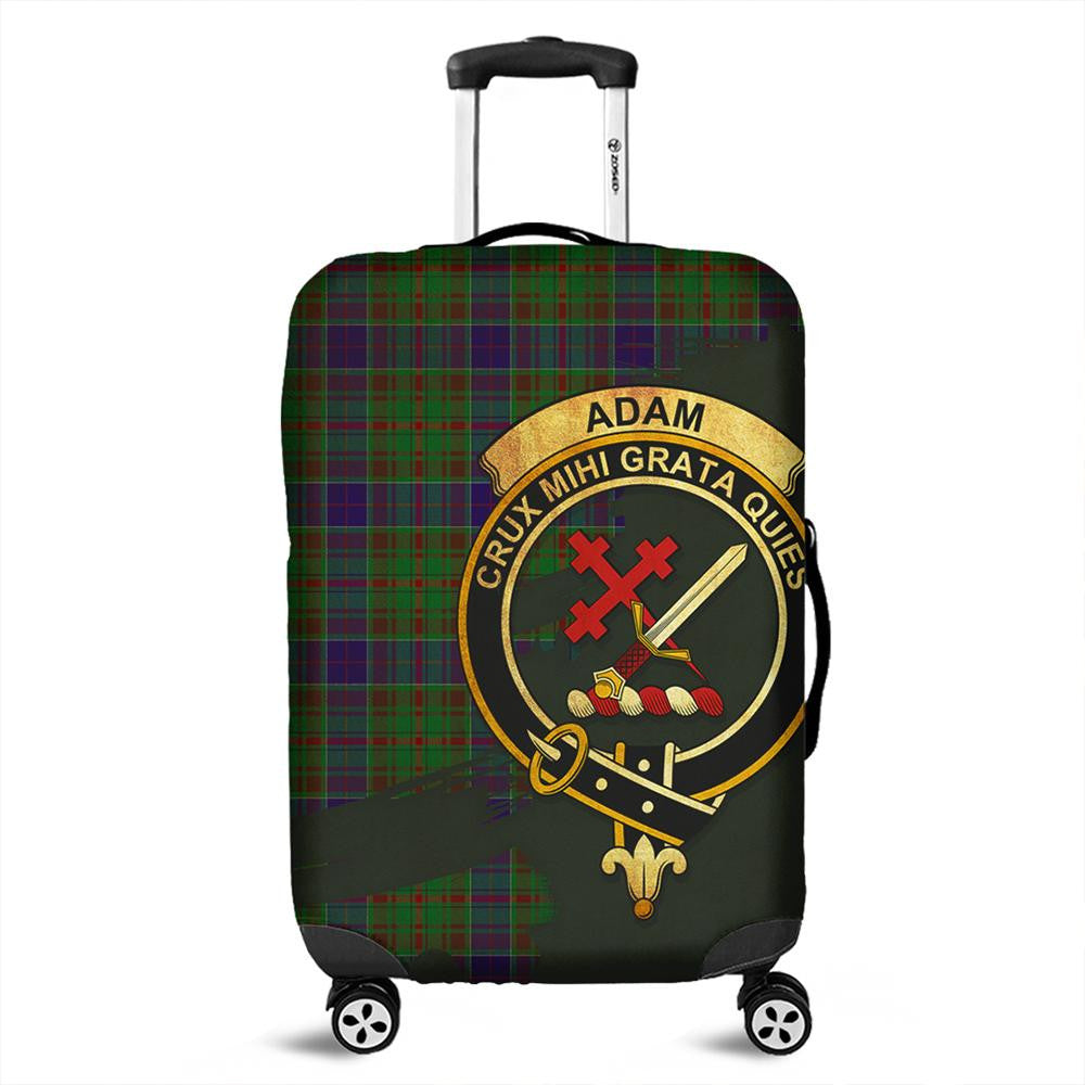 Adam Tartan Crest Luggage Cover Oldest Style