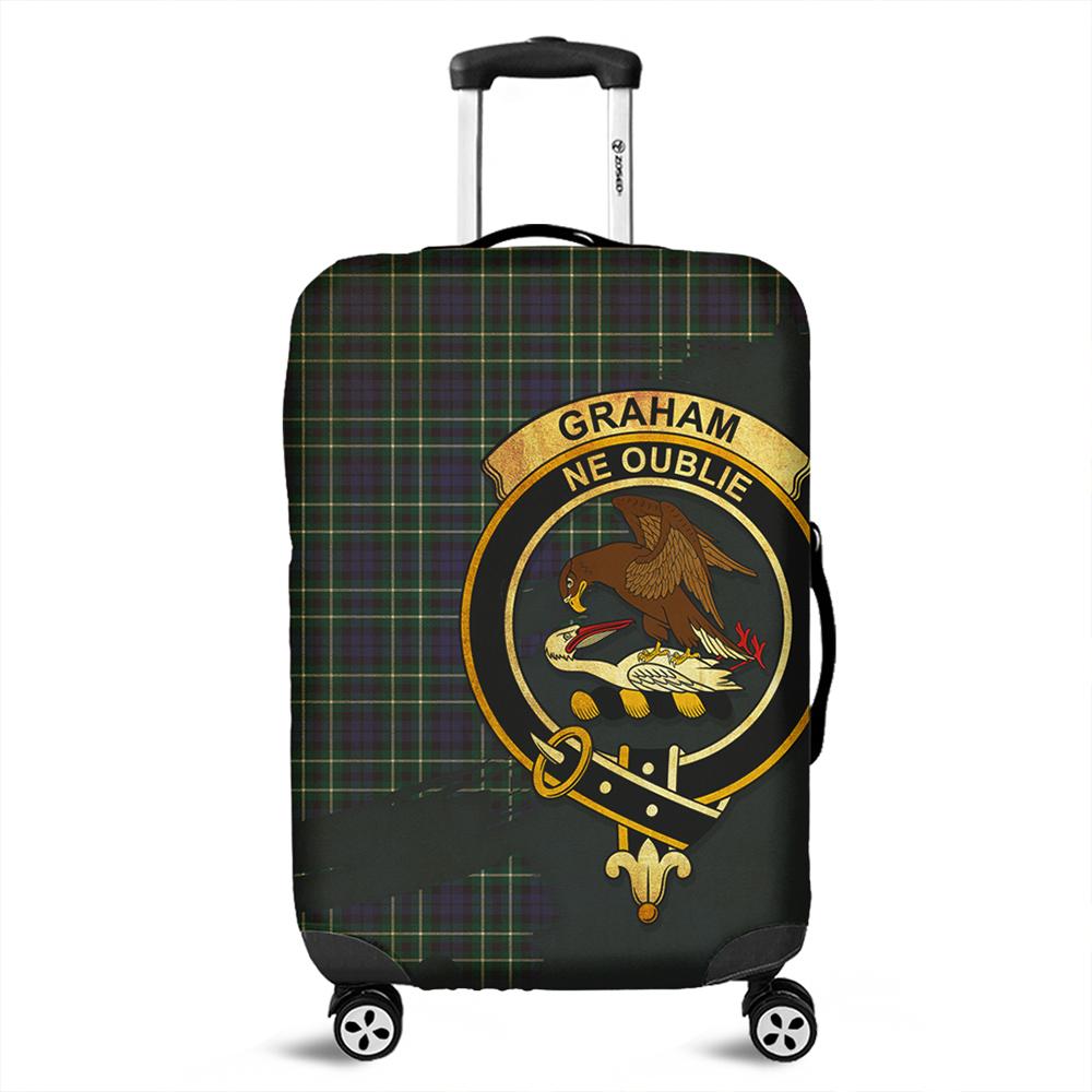 Graham of Montrose Modern Tartan Crest Luggage Cover Oldest Style