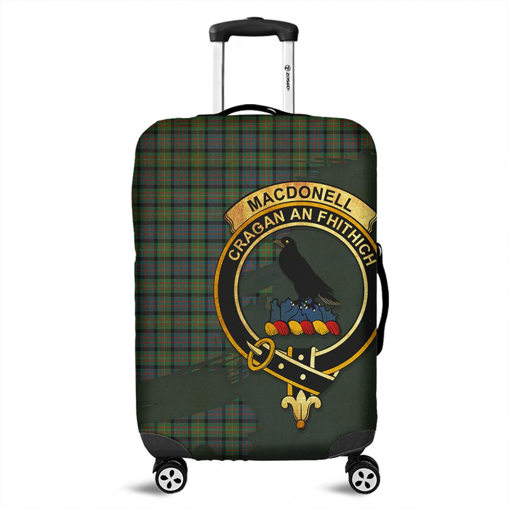 MacDonnell of Glengarry Ancient Tartan Crest Luggage Cover Oldest Style