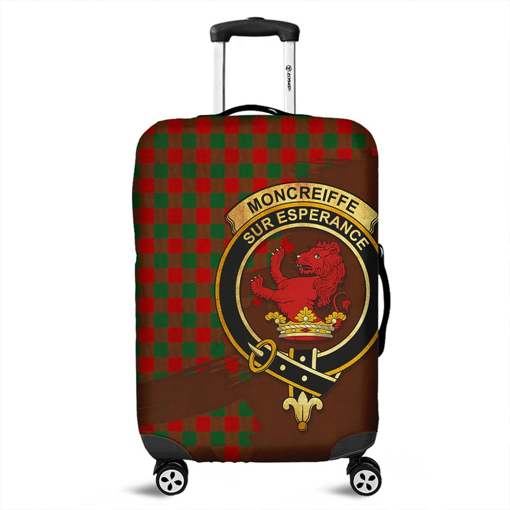 Moncrieffe Tartan Crest Luggage Cover Oldest Style