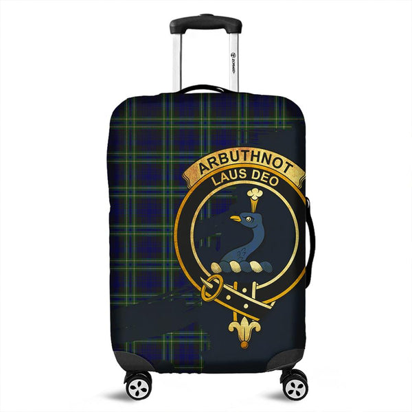 Arbuthnot Modern Tartan Crest Luggage Cover Oldest Style