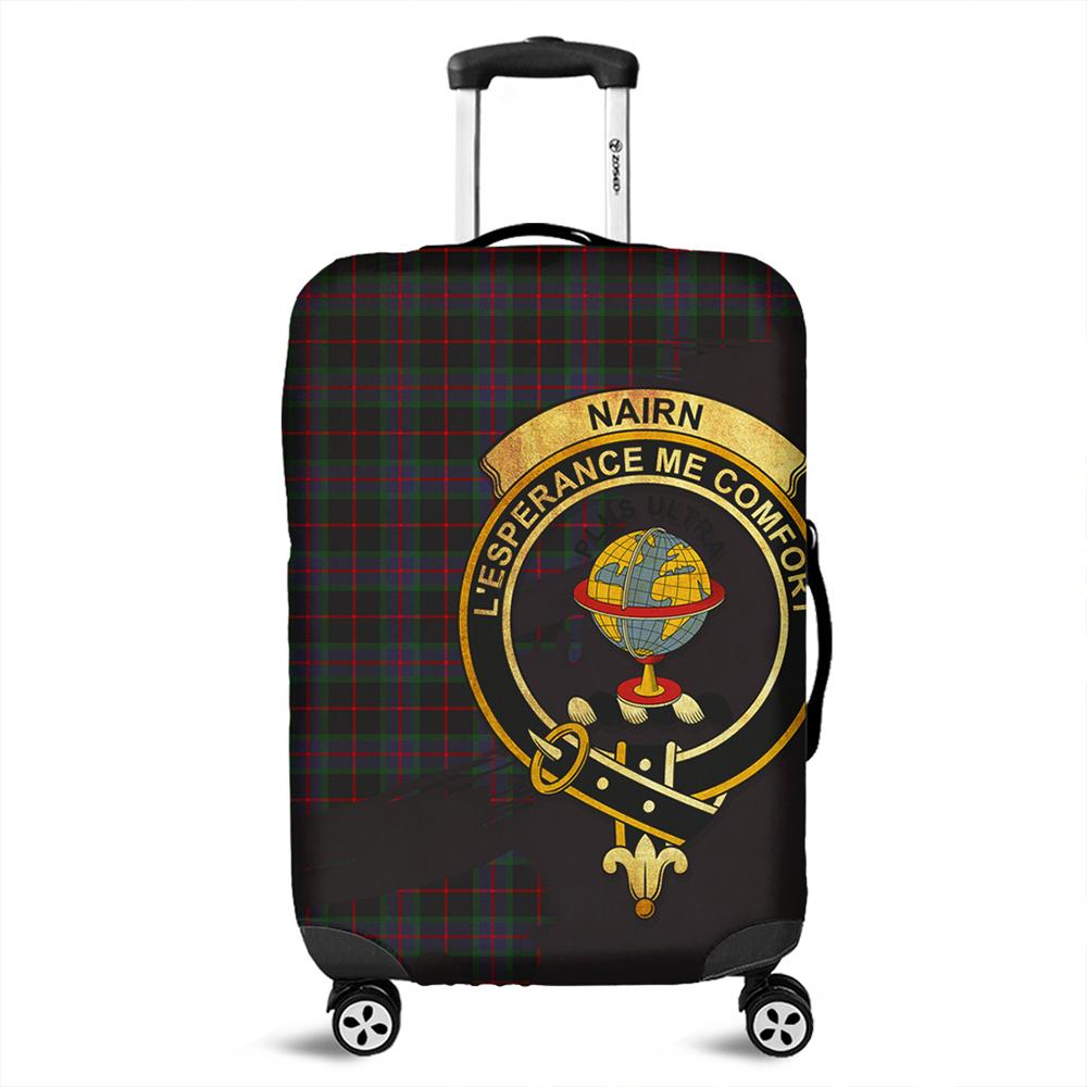 Nairn Tartan Crest Luggage Cover Oldest Style