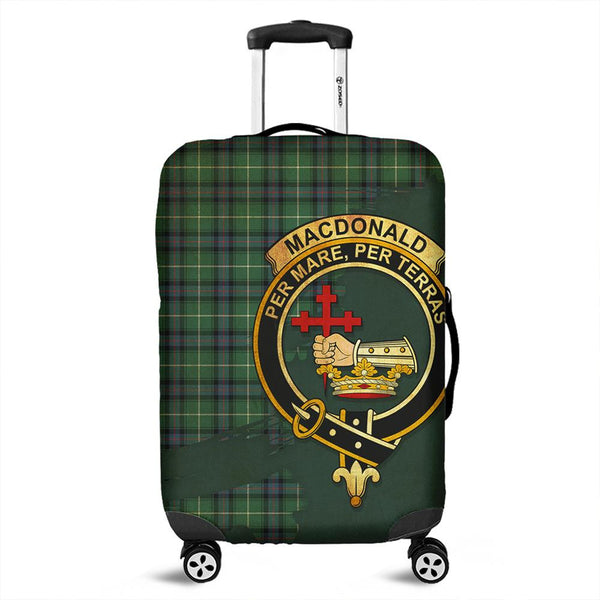 MacDonald of the Isles Hunting Ancient Tartan Crest Luggage Cover Oldest Style