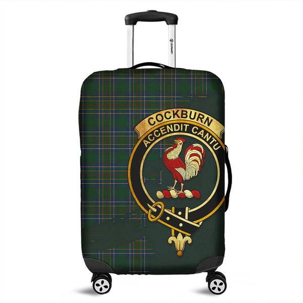 Cockburn Ancient Tartan Crest Luggage Cover Oldest Style