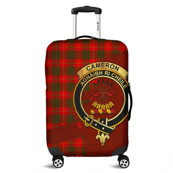 Cameron Modern Tartan Crest Luggage Cover Oldest Style