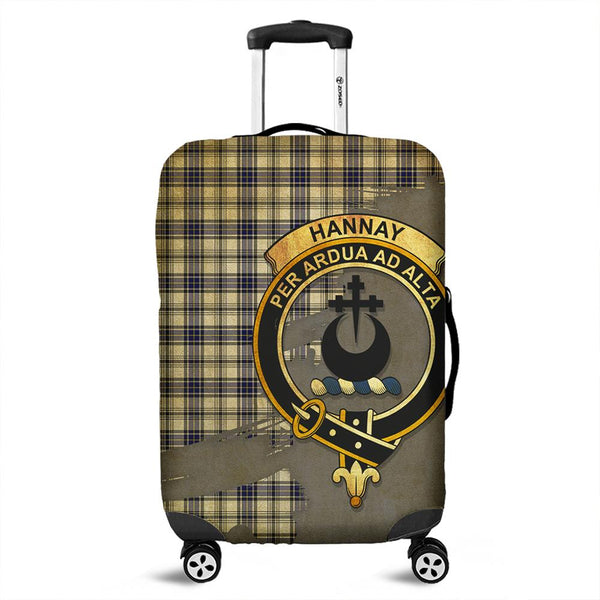 Hannay Modern Tartan Crest Luggage Cover Oldest Style