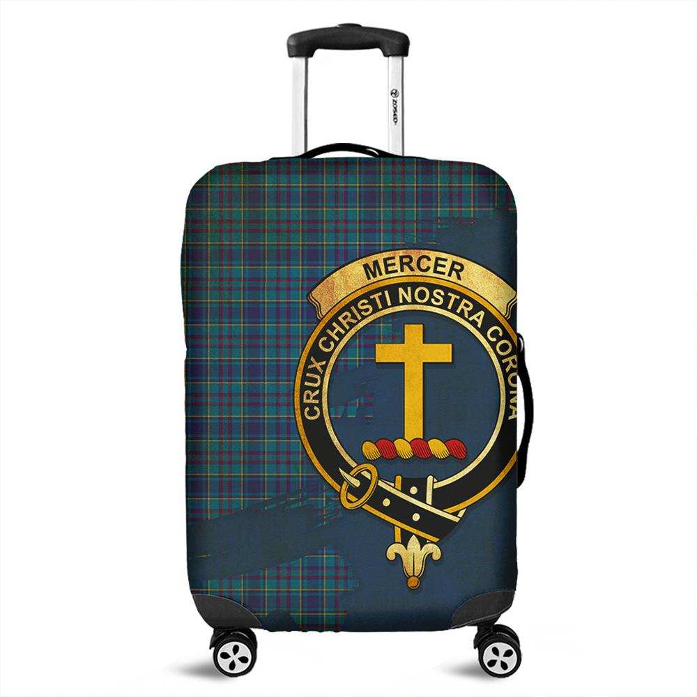 Mercer Modern Tartan Crest Luggage Cover Oldest Style