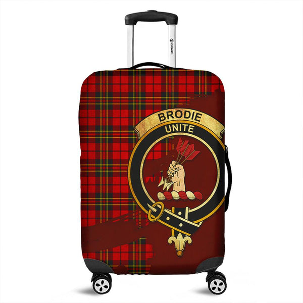 Brodie Modern Tartan Crest Luggage Cover Oldest Style