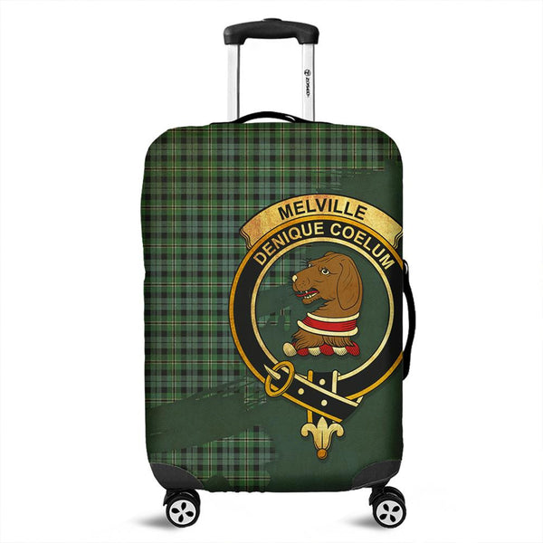 Melville Tartan Crest Luggage Cover Oldest Style