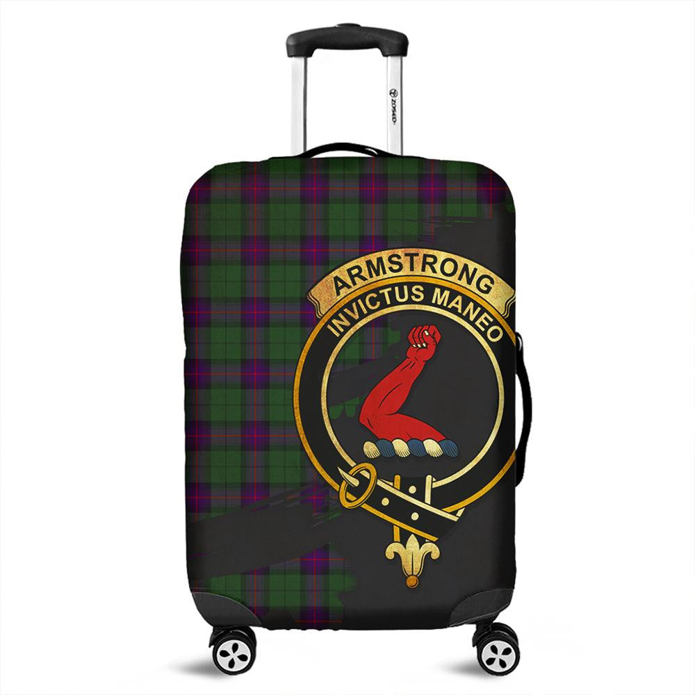 Armstrong Modern Tartan Crest Luggage Cover Oldest Style