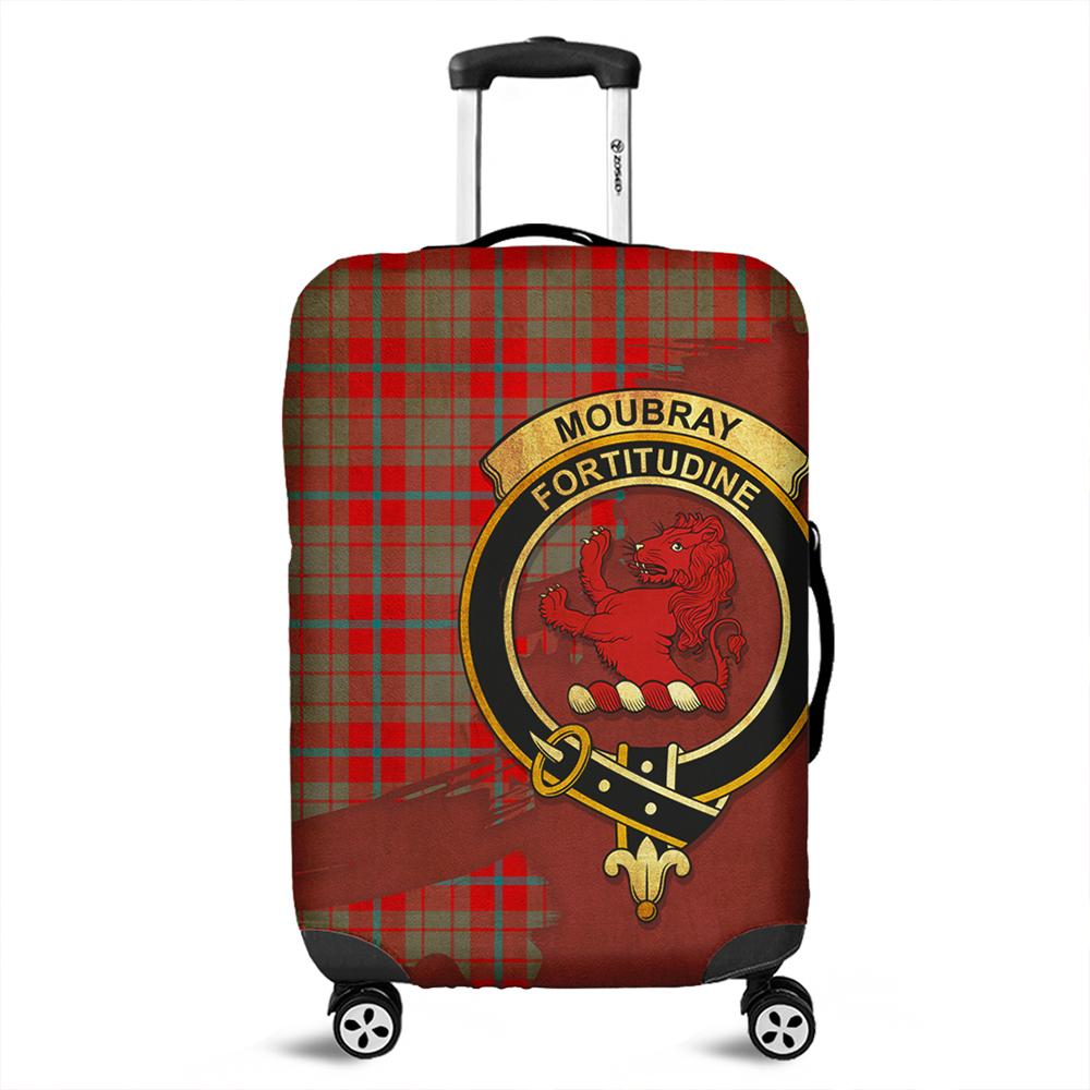 Moubray Tartan Crest Luggage Cover Oldest Style