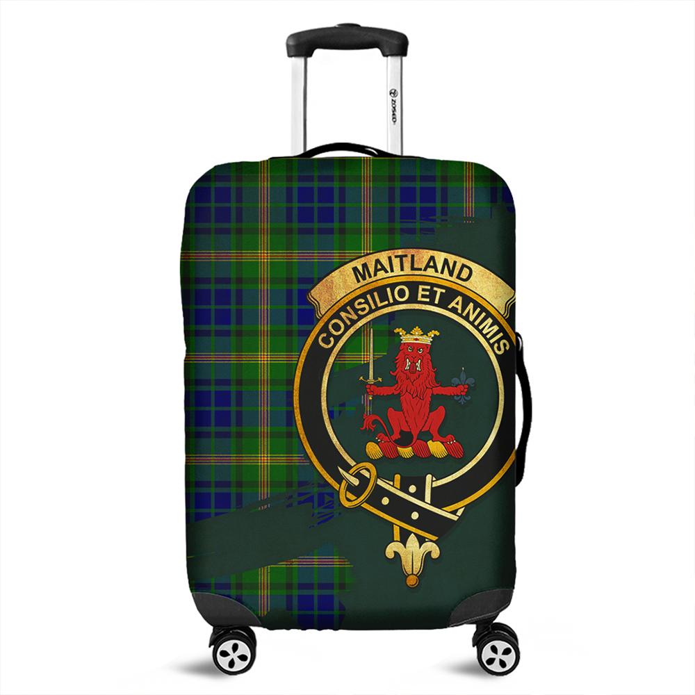 Maitland Tartan Crest Luggage Cover Oldest Style