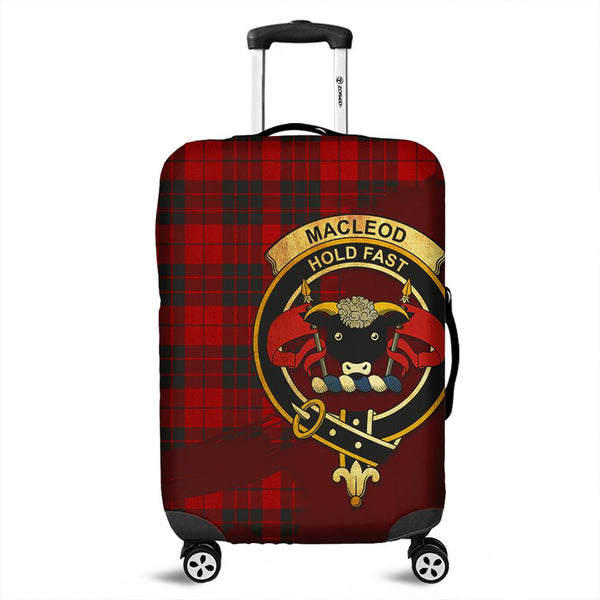 MacLeod of Raasay Tartan Crest Luggage Cover Oldest Style