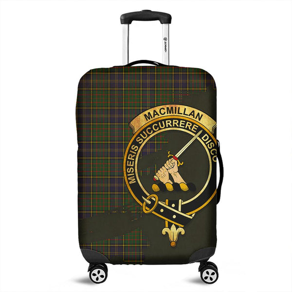 MacMillan Hunting Modern Tartan Crest Luggage Cover Oldest Style