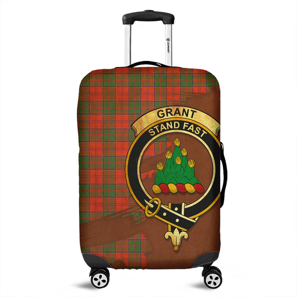 Grant Ancient Tartan Crest Luggage Cover Oldest Style