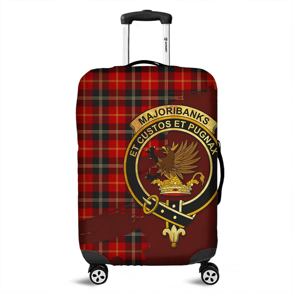 Marjoribanks Tartan Crest Luggage Cover Oldest Style