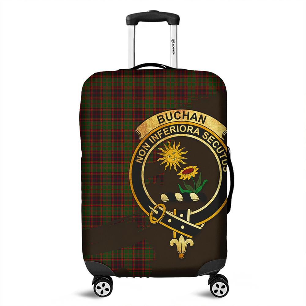 Buchan Modern Tartan Crest Luggage Cover Oldest Style