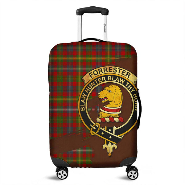 Forrester Tartan Crest Luggage Cover Oldest Style