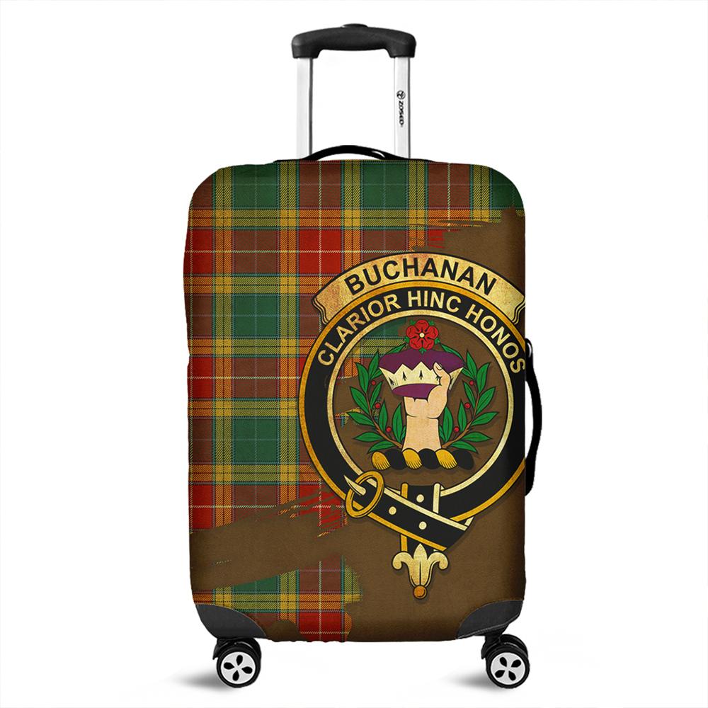 Buchanan Old Sett Tartan Crest Luggage Cover Oldest Style