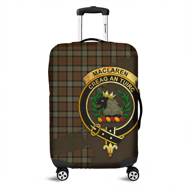 MacLaren Weathered Tartan Crest Luggage Cover Oldest Style