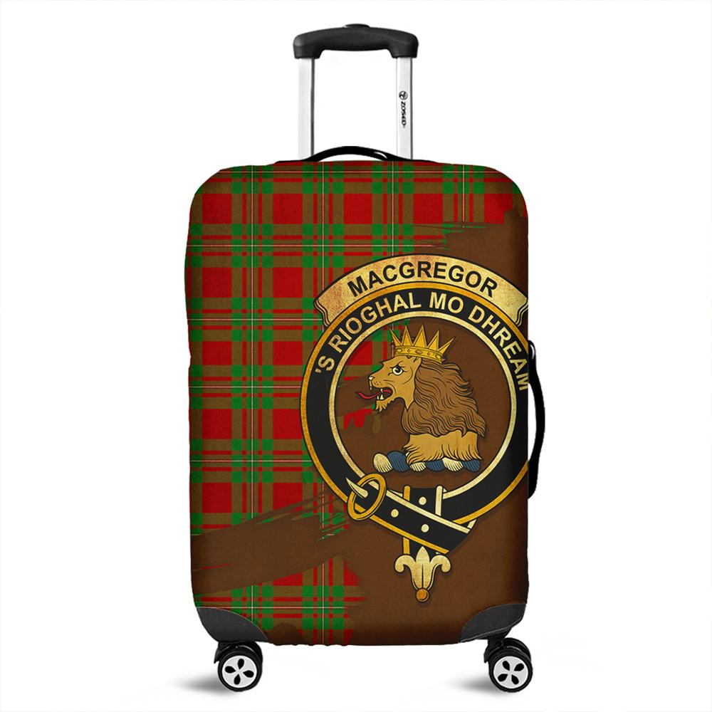 MacGregor Modern Tartan Crest Luggage Cover Oldest Style