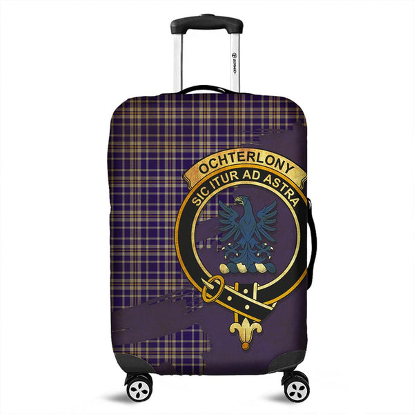 Ochterlony Tartan Crest Luggage Cover Oldest Style