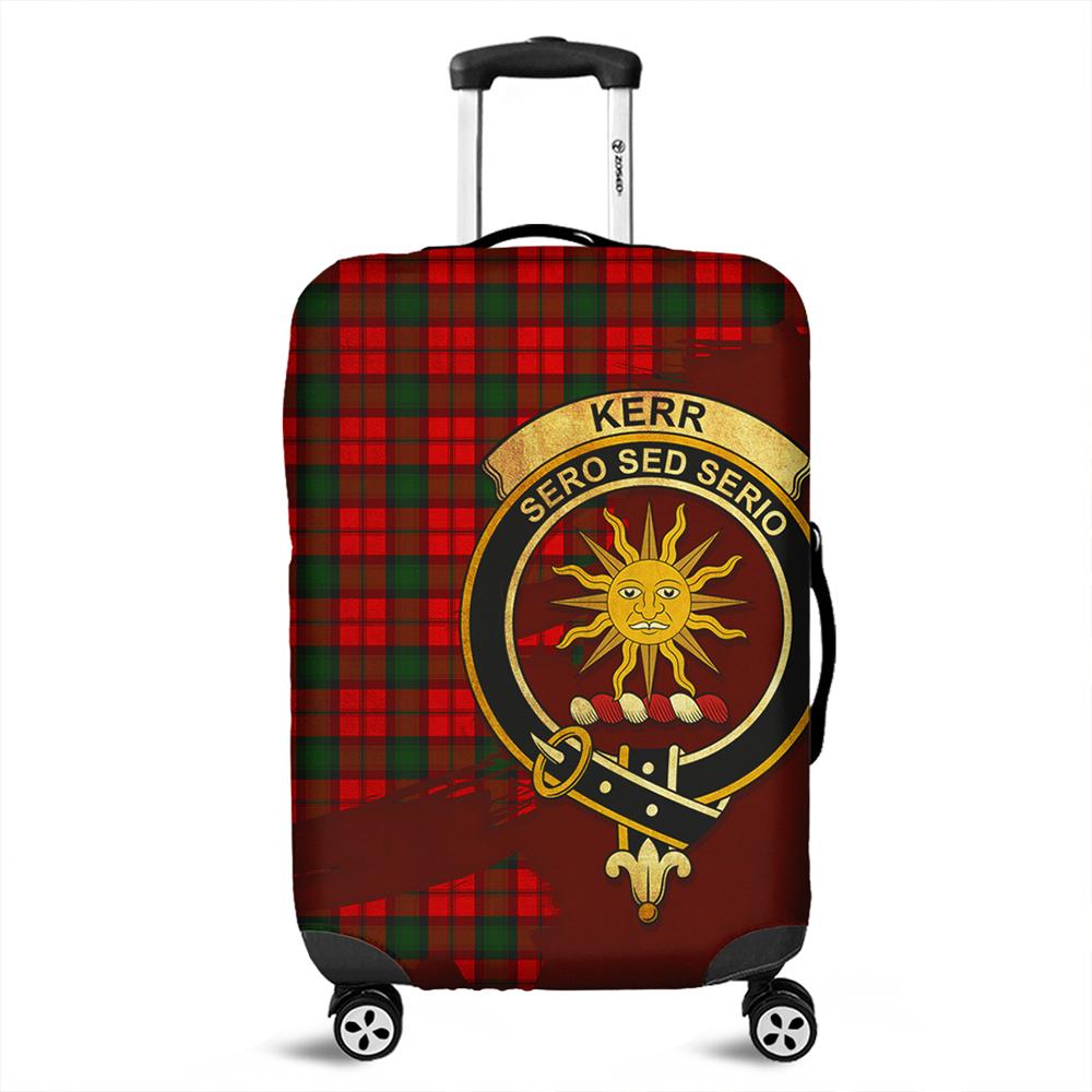 Kerr Modern Tartan Crest Luggage Cover Oldest Style