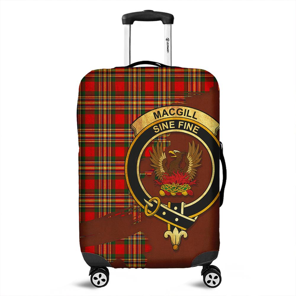 MacGill Modern Tartan Crest Luggage Cover Oldest Style