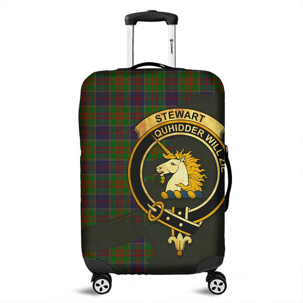 Stewart of Appin Hunting Modern Tartan Crest Luggage Cover Oldest Style