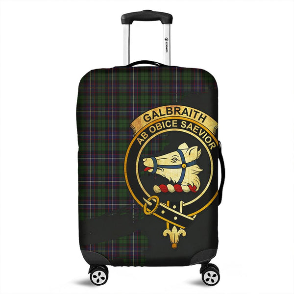 Galbraith Modern Tartan Crest Luggage Cover Oldest Style