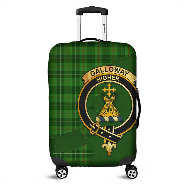 Galloway District Tartan Crest Luggage Cover Oldest Style