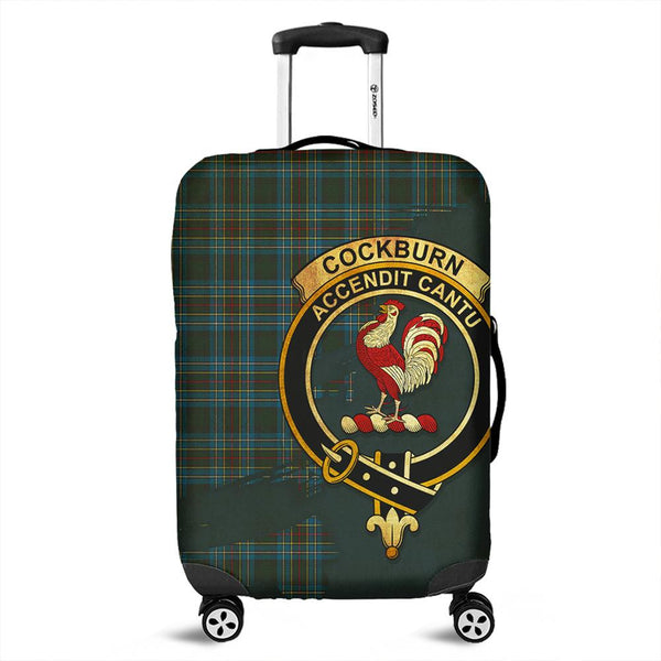 Cockburn Modern Tartan Crest Luggage Cover Oldest Style