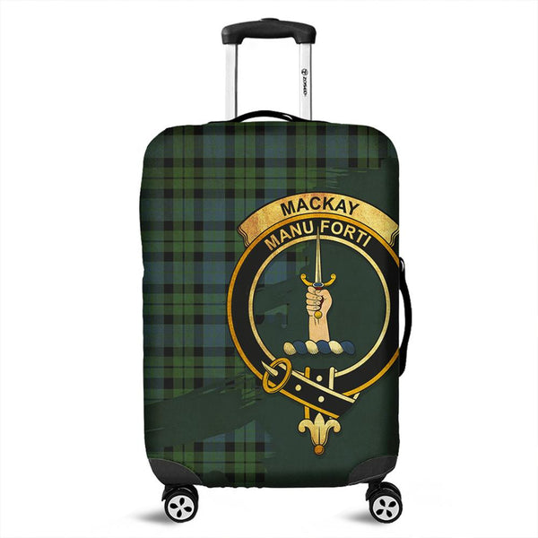 MacKay Ancient Tartan Crest Luggage Cover Oldest Style