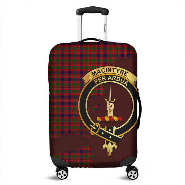 MacIntyre Modern Tartan Crest Luggage Cover Oldest Style