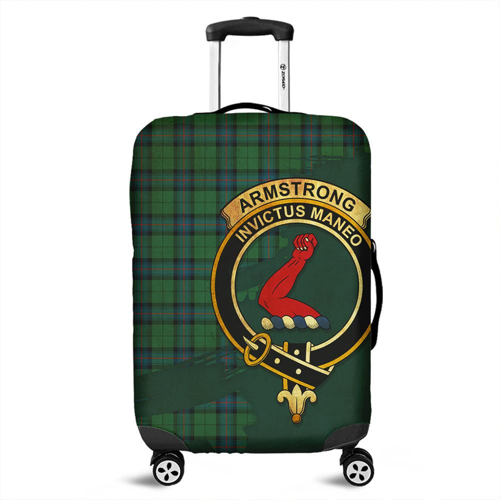 Armstrong Ancient Tartan Crest Luggage Cover Oldest Style