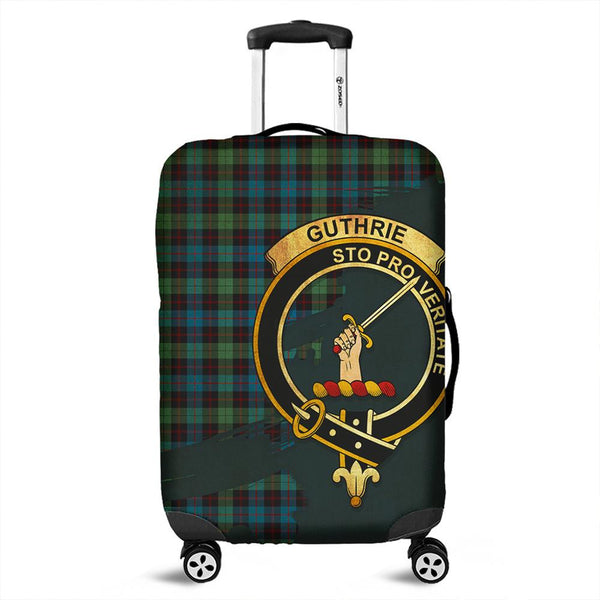 Guthrie Ancient Tartan Crest Luggage Cover Oldest Style